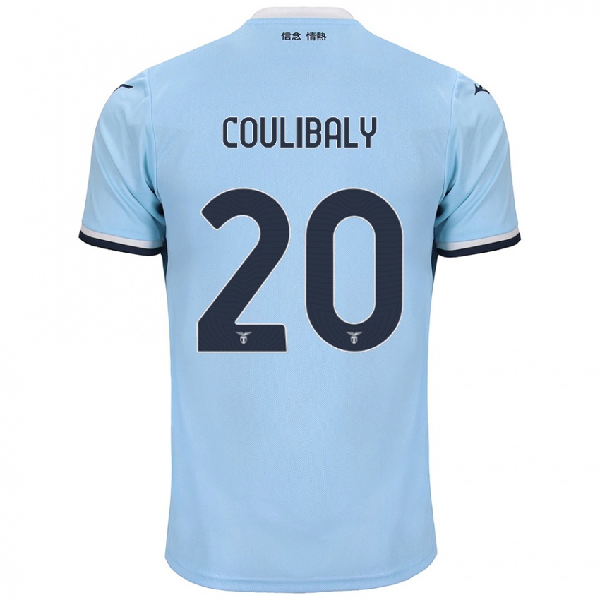 Niño Camiseta Larsson Coulibaly #20 Azul 1ª Equipación 2024/25 La Camisa Perú