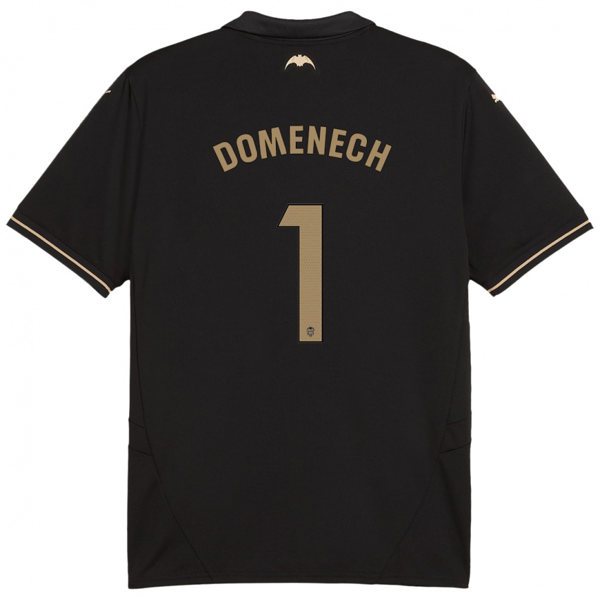 Niño Camiseta Jaume Domenech #1 Negro 2ª Equipación 2024/25 La Camisa Perú