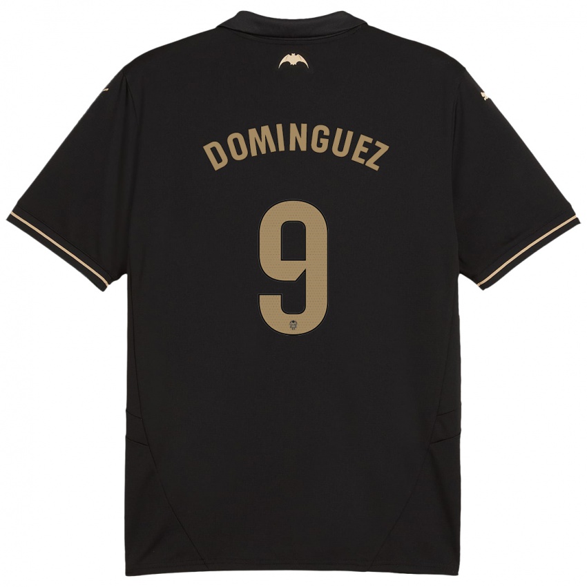 Niño Camiseta Mario Dominguez #9 Negro 2ª Equipación 2024/25 La Camisa Perú