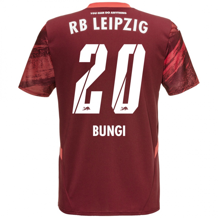 Niño Camiseta Joyeux Masanka Bungi #20 Borgoña 2ª Equipación 2024/25 La Camisa Perú