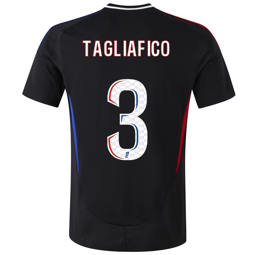 Niño Camiseta Nicolas Tagliafico #3 Negro 2ª Equipación 2024/25 La Camisa Perú