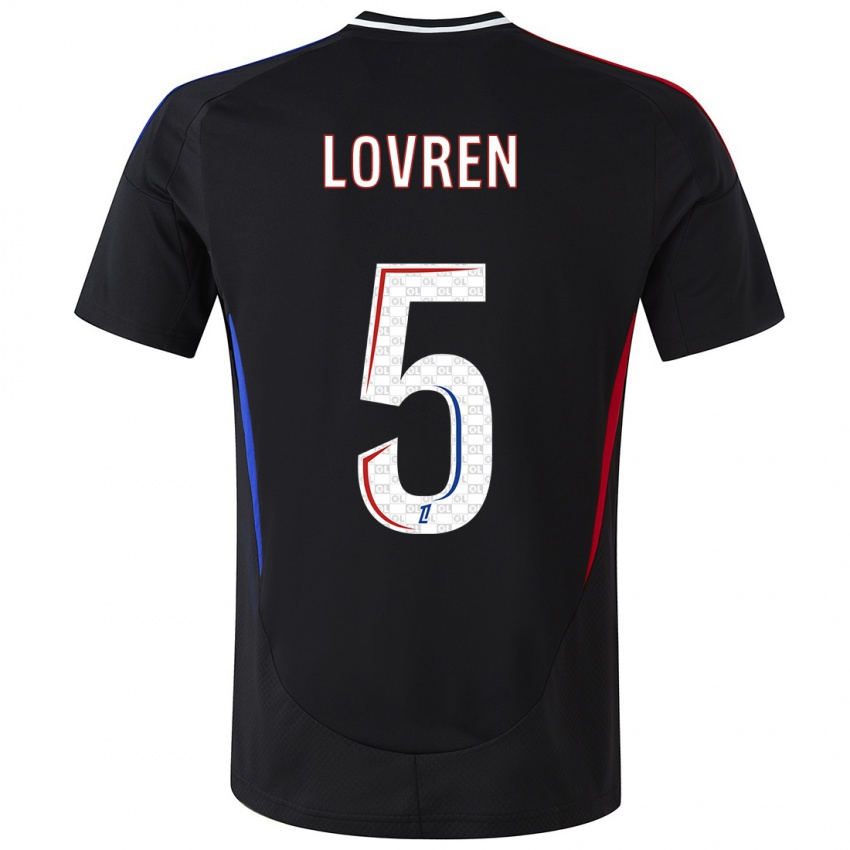 Niño Camiseta Dejan Lovren #5 Negro 2ª Equipación 2024/25 La Camisa Perú