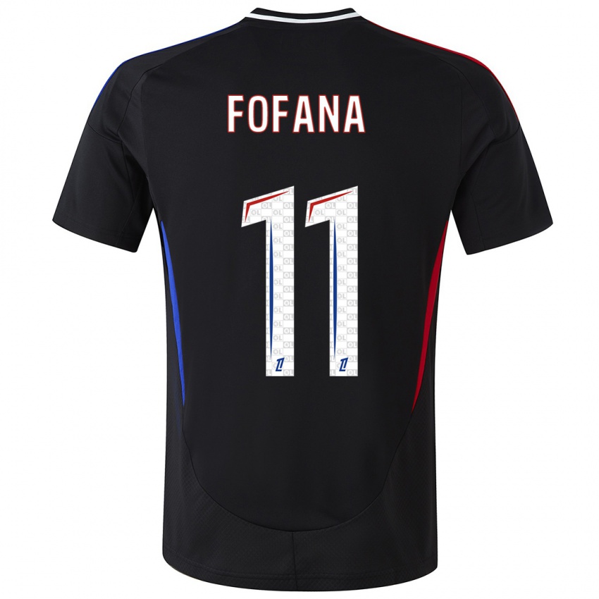 Niño Camiseta Malick Fofana #11 Negro 2ª Equipación 2024/25 La Camisa Perú