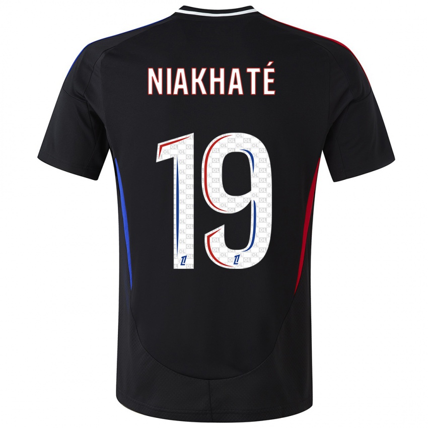 Niño Camiseta Moussa Niakhaté #19 Negro 2ª Equipación 2024/25 La Camisa Perú