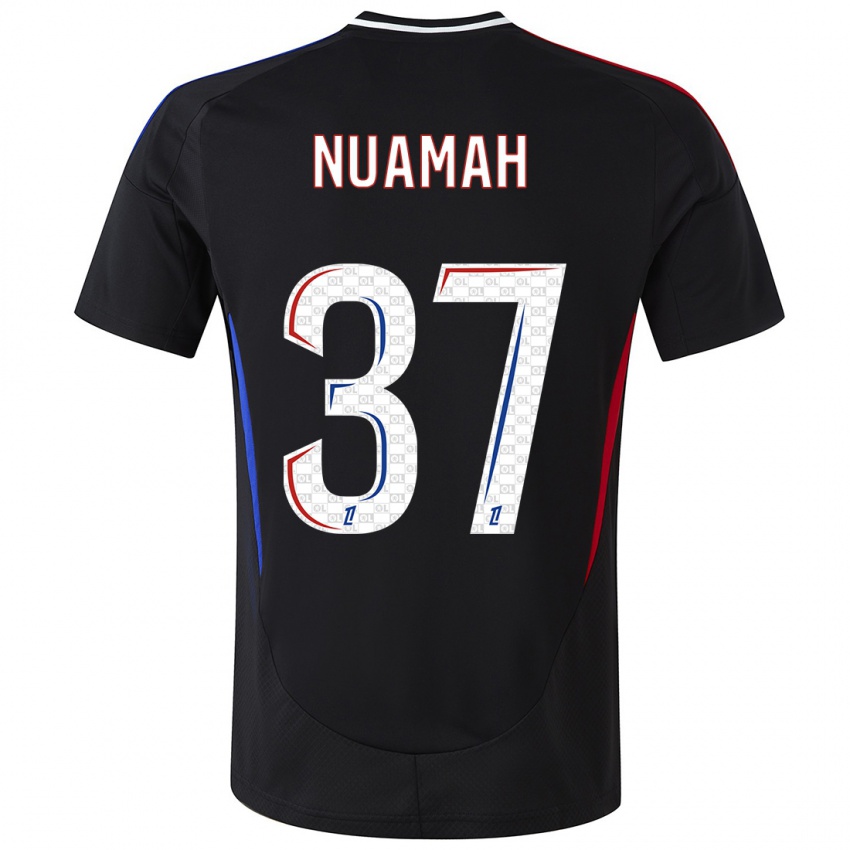 Niño Camiseta Ernest Nuamah #37 Negro 2ª Equipación 2024/25 La Camisa Perú