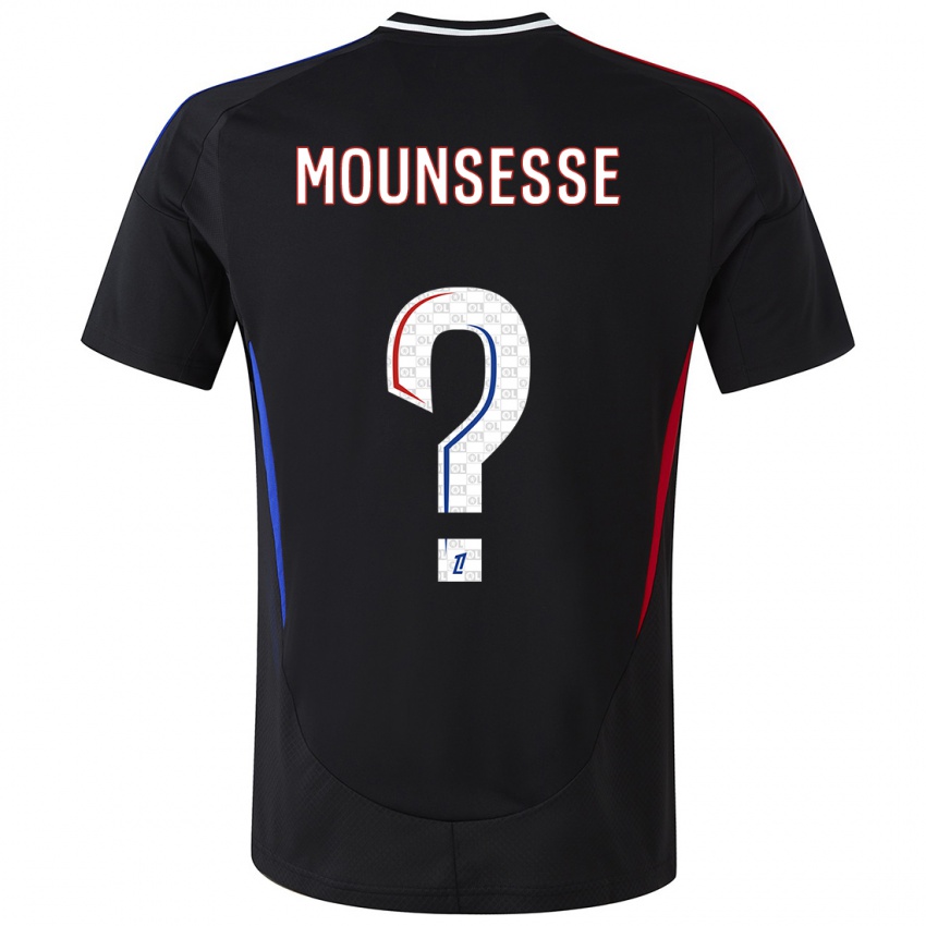 Niño Camiseta Jeremy Mounsesse #0 Negro 2ª Equipación 2024/25 La Camisa Perú