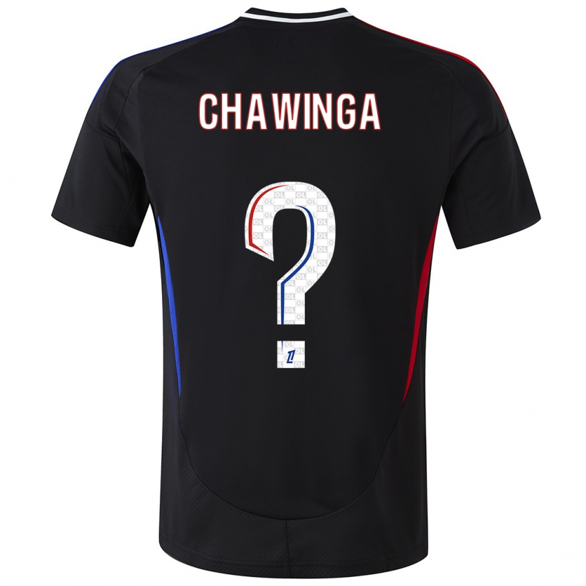 Niño Camiseta Tabitha Chawinga #0 Negro 2ª Equipación 2024/25 La Camisa Perú