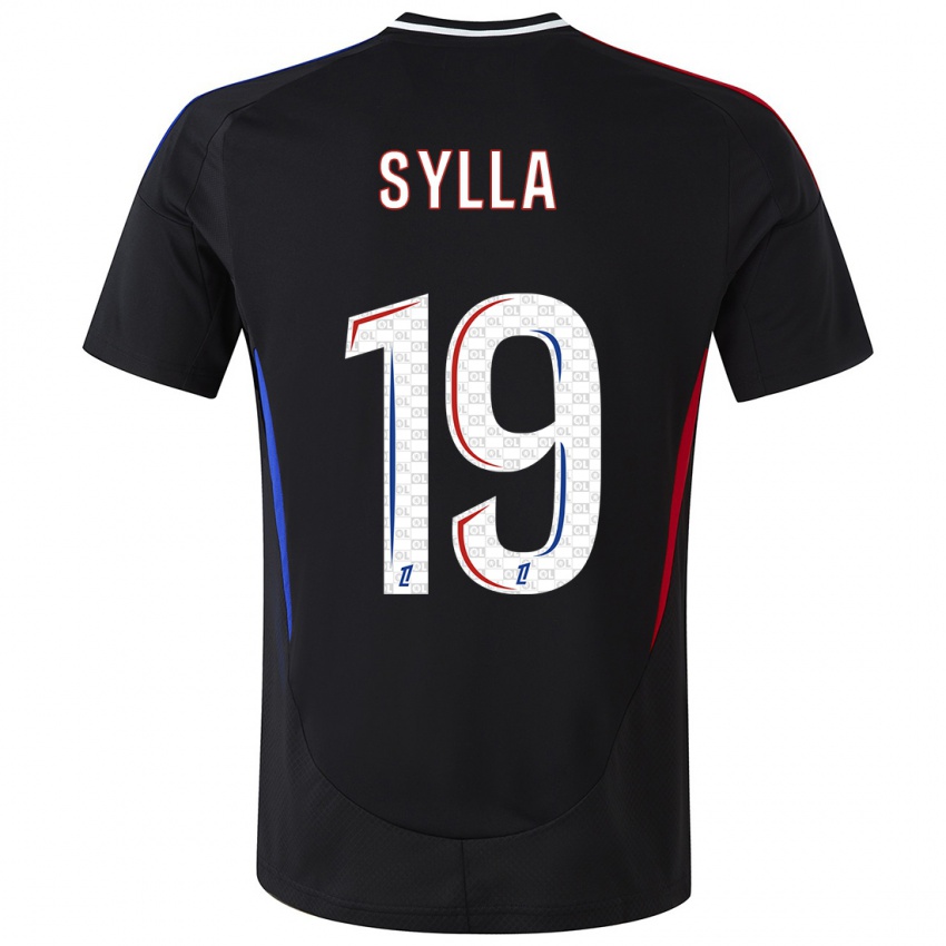 Niño Camiseta Kysha Sylla #19 Negro 2ª Equipación 2024/25 La Camisa Perú