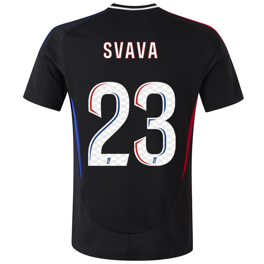 Niño Camiseta Sofie Svava #23 Negro 2ª Equipación 2024/25 La Camisa Perú