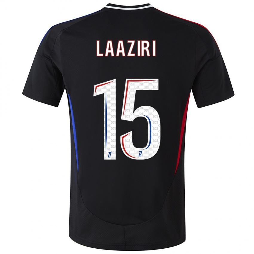 Niño Camiseta Achraf Laaziri #15 Negro 2ª Equipación 2024/25 La Camisa Perú