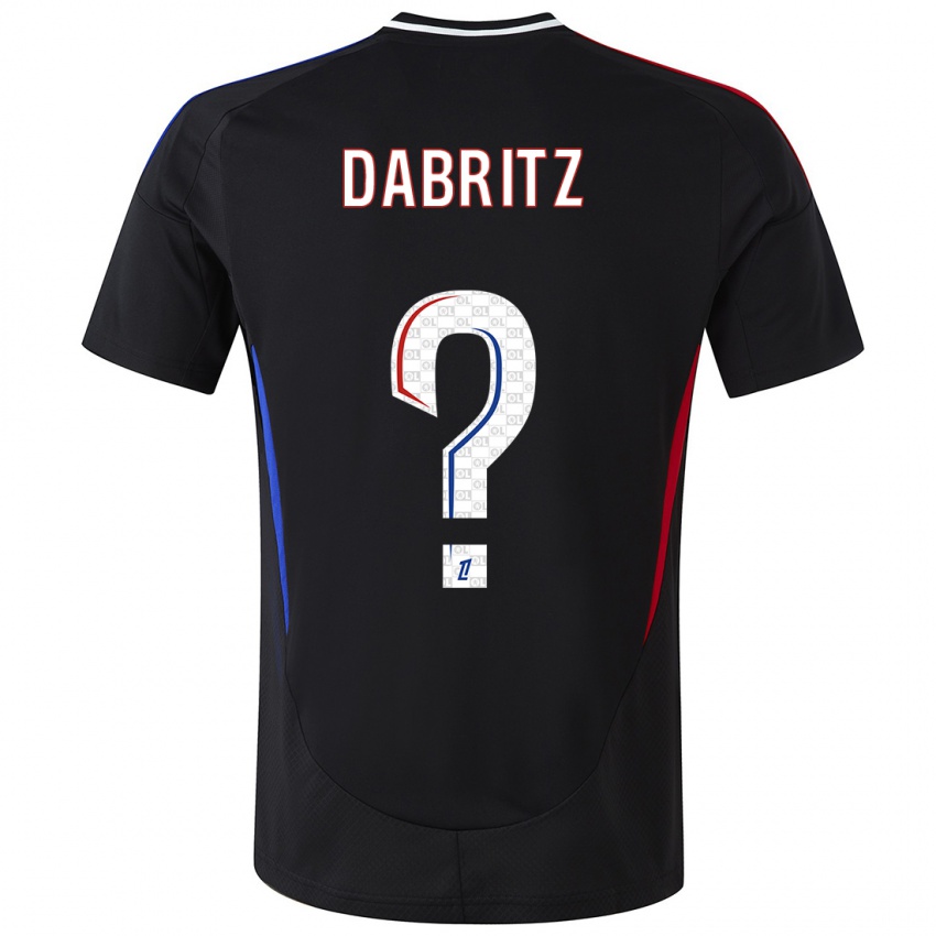 Niño Camiseta Sara Dabritz #0 Negro 2ª Equipación 2024/25 La Camisa Perú