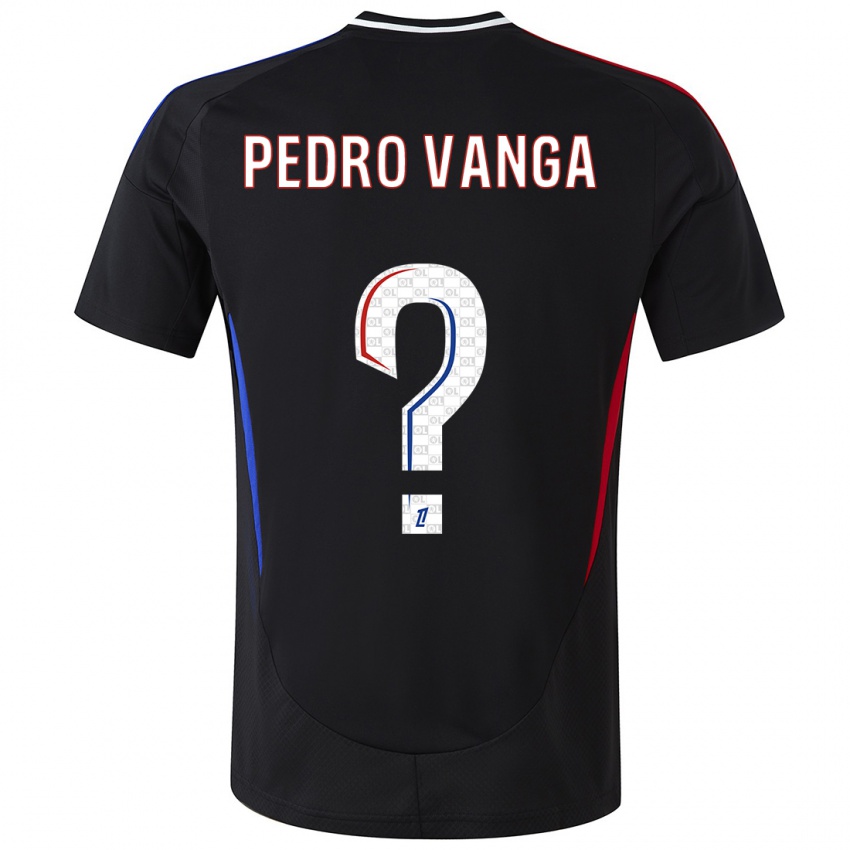 Niño Camiseta Emerson Pedro Vanga #0 Negro 2ª Equipación 2024/25 La Camisa Perú