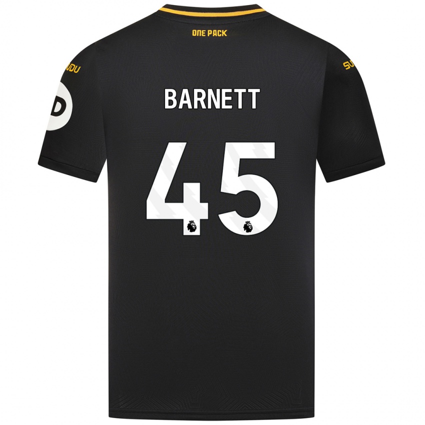 Niño Camiseta Ty Barnett #45 Negro 2ª Equipación 2024/25 La Camisa Perú