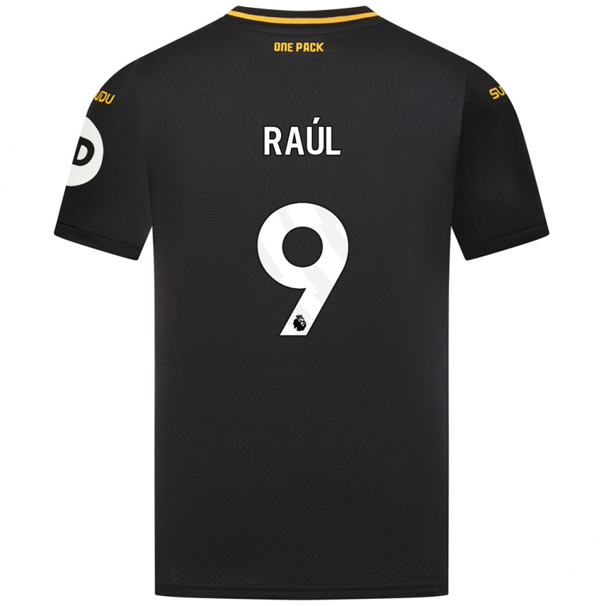 Niño Camiseta Raul Jimenez #9 Negro 2ª Equipación 2024/25 La Camisa Perú