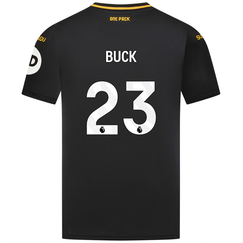 Niño Camiseta Alex Buck #23 Negro 2ª Equipación 2024/25 La Camisa Perú