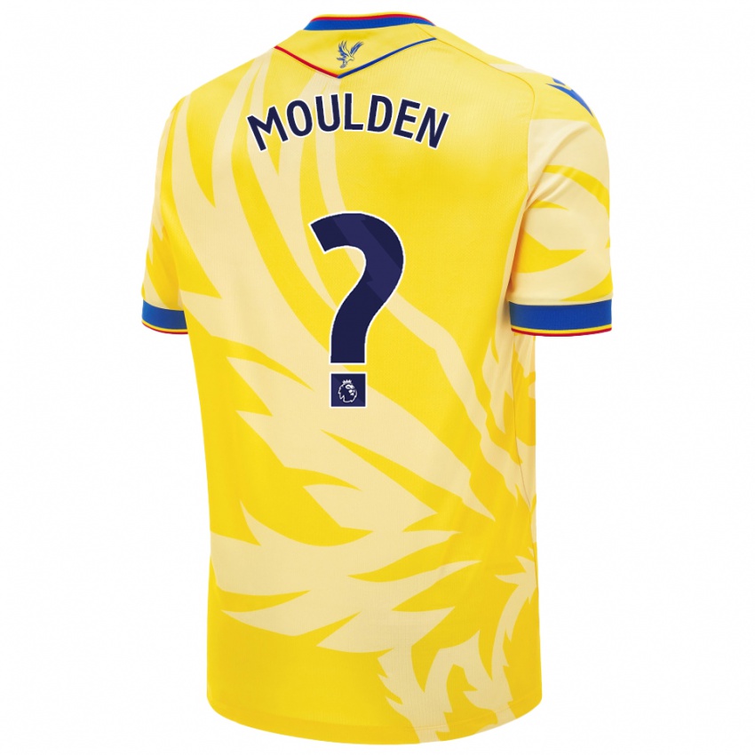 Niño Camiseta Louie Moulden #0 Amarillo 2ª Equipación 2024/25 La Camisa Perú