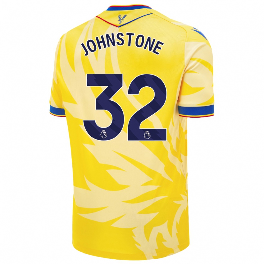 Niño Camiseta Sam Johnstone #32 Amarillo 2ª Equipación 2024/25 La Camisa Perú