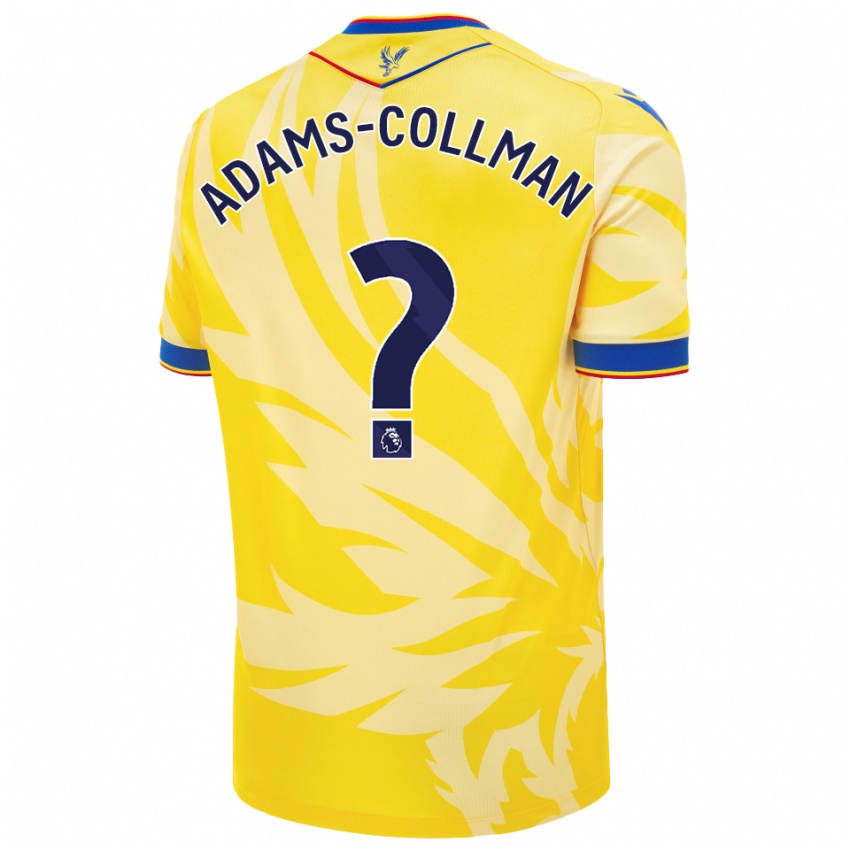 Niño Camiseta Kai-Reece Adams-Collman #0 Amarillo 2ª Equipación 2024/25 La Camisa Perú