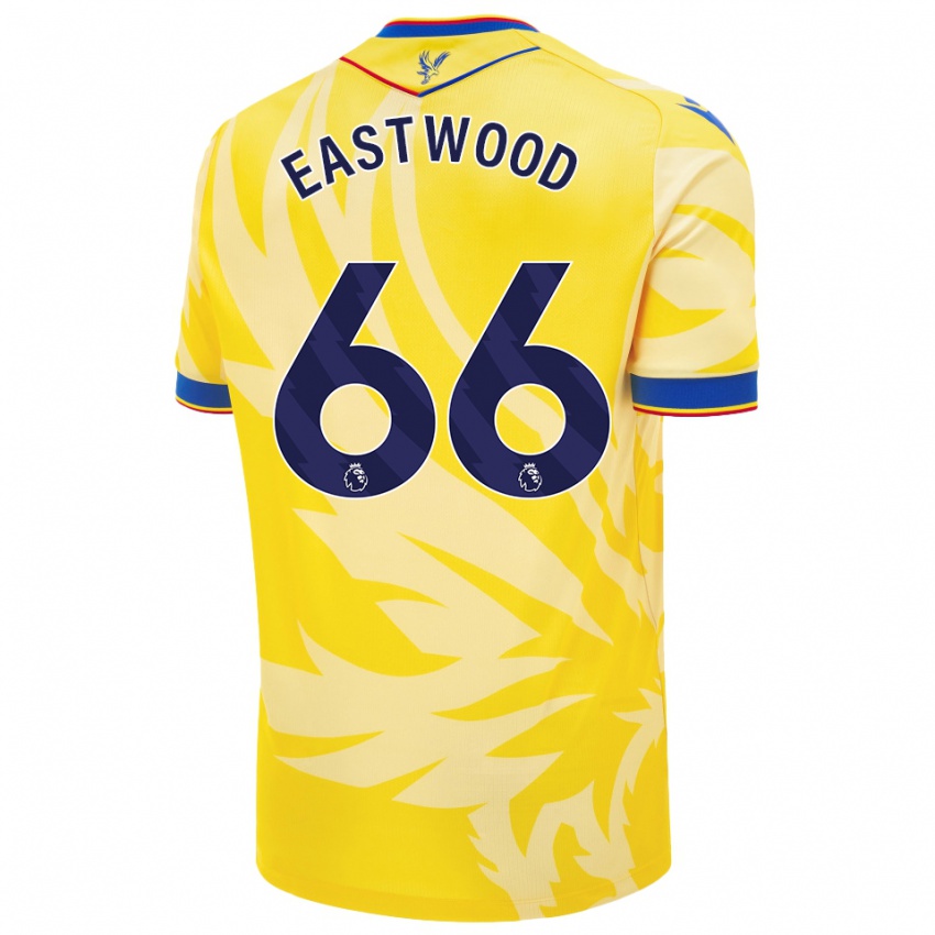 Niño Camiseta Billy Eastwood #66 Amarillo 2ª Equipación 2024/25 La Camisa Perú