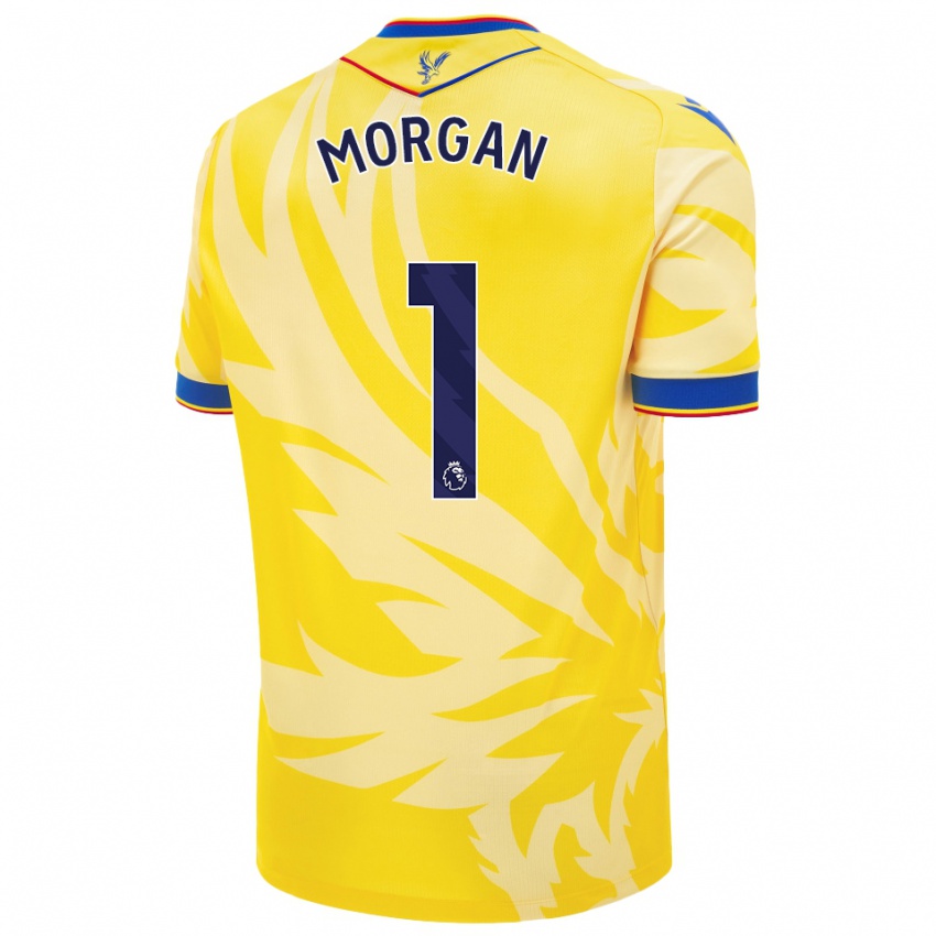 Niño Camiseta Chloe Morgan #1 Amarillo 2ª Equipación 2024/25 La Camisa Perú