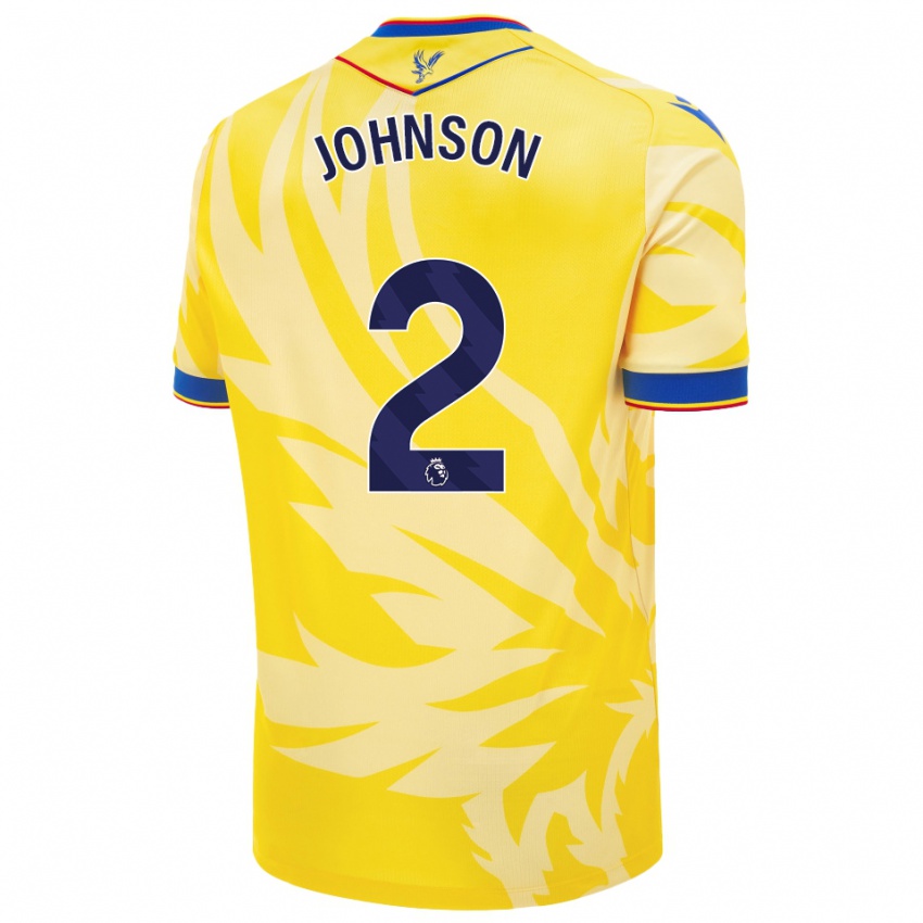 Niño Camiseta Annabel Johnson #2 Amarillo 2ª Equipación 2024/25 La Camisa Perú