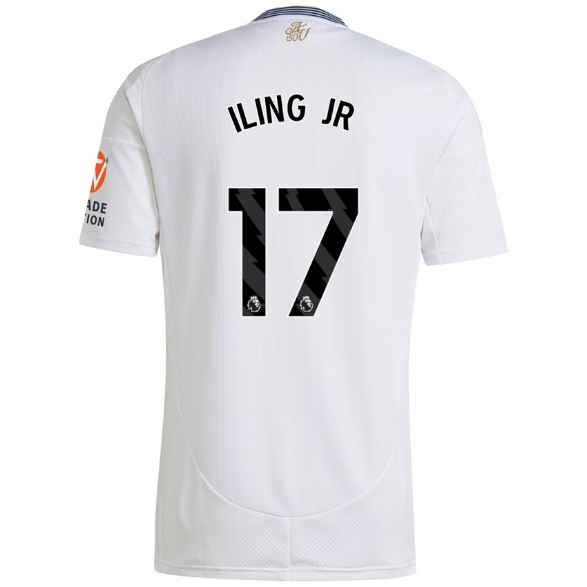 Niño Camiseta Samuel Iling-Junior #17 Blanco 2ª Equipación 2024/25 La Camisa Perú