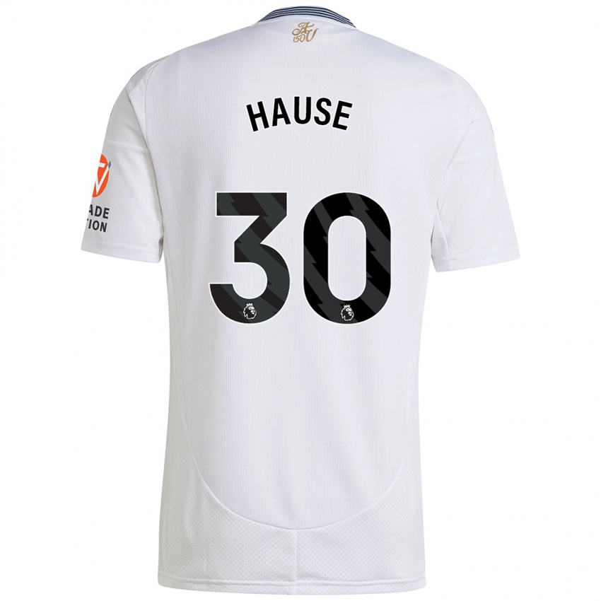 Niño Camiseta Kortney Hause #30 Blanco 2ª Equipación 2024/25 La Camisa Perú