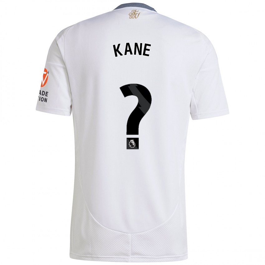 Niño Camiseta Kane Taylor #0 Blanco 2ª Equipación 2024/25 La Camisa Perú