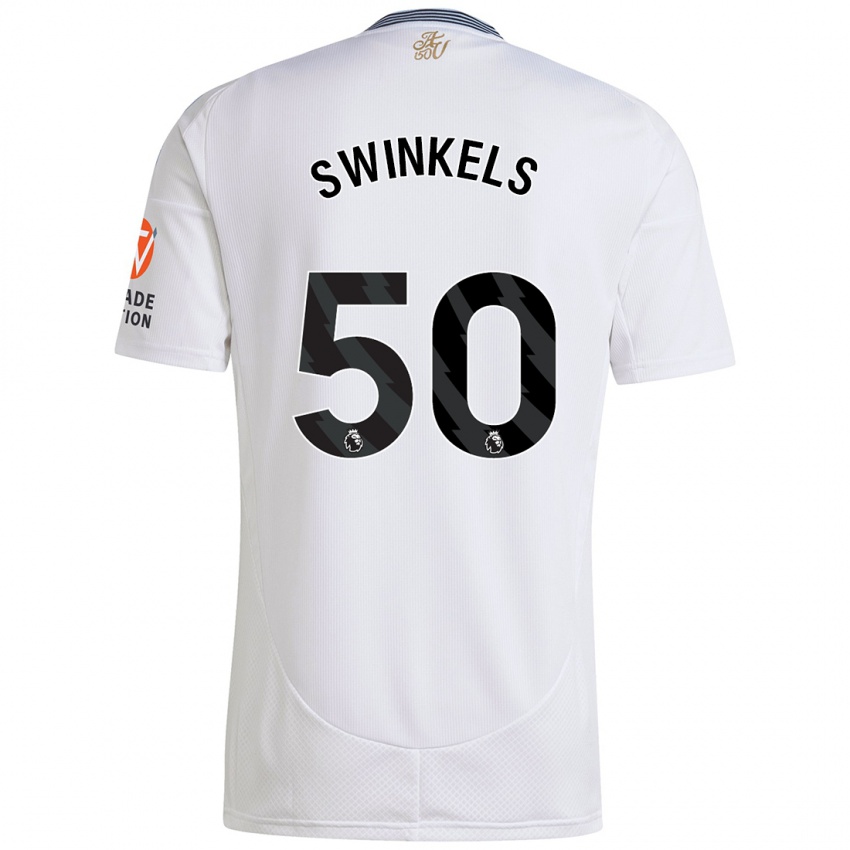 Niño Camiseta Sil Swinkels #50 Blanco 2ª Equipación 2024/25 La Camisa Perú