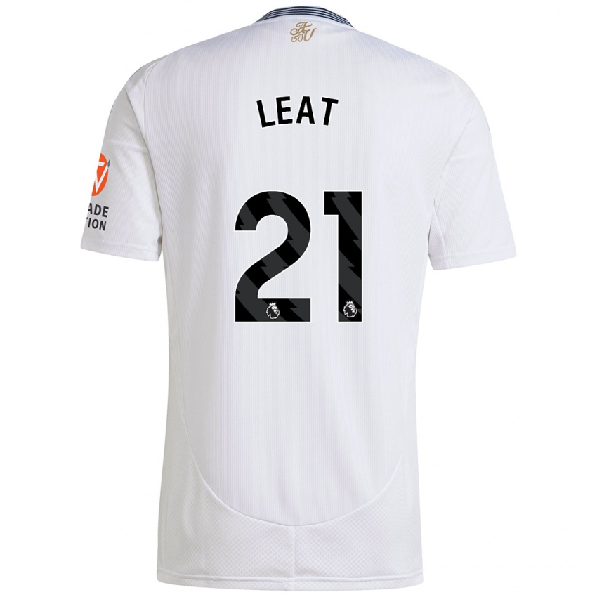 Niño Camiseta Anna Leat #21 Blanco 2ª Equipación 2024/25 La Camisa Perú