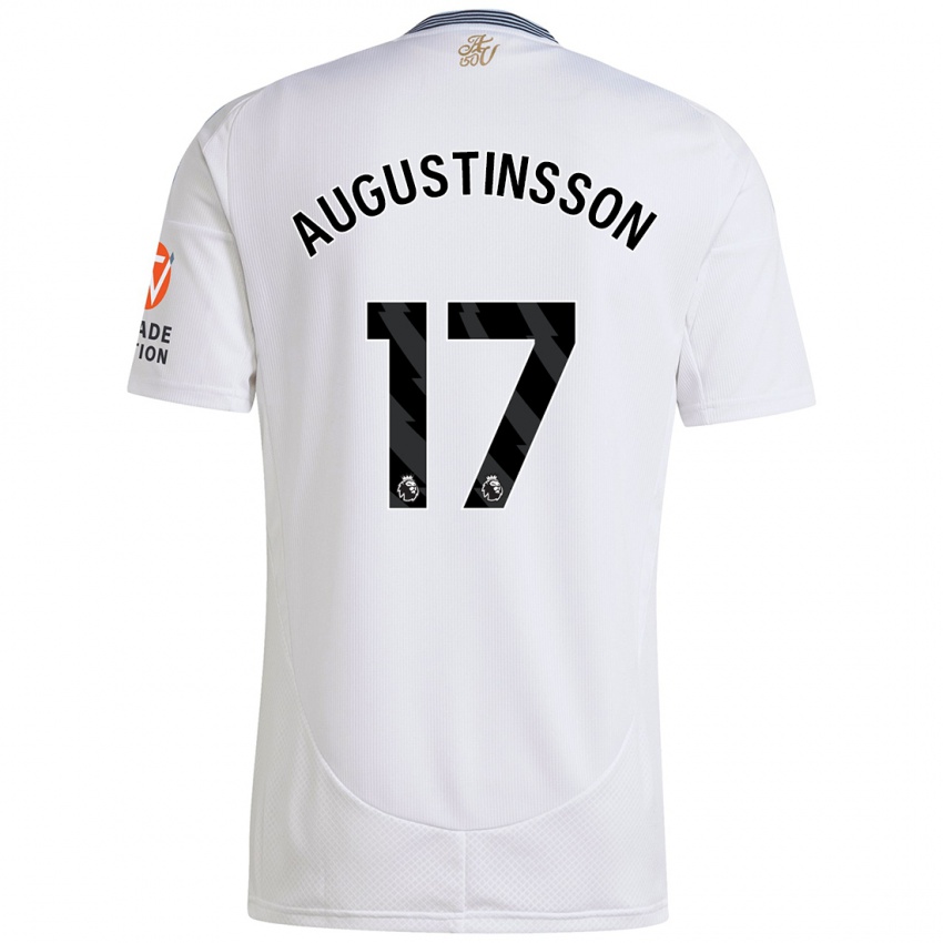 Niño Camiseta Ludwig Augustinsson #17 Blanco 2ª Equipación 2024/25 La Camisa Perú