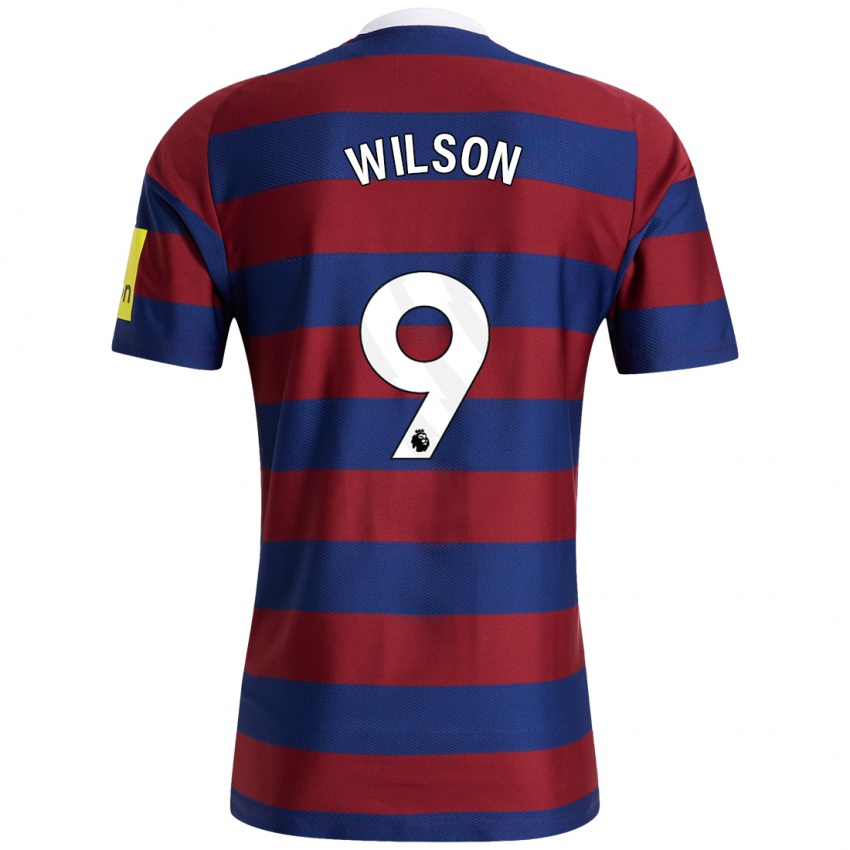 Niño Camiseta Callum Wilson #9 Burdeos Azul Marino 2ª Equipación 2024/25 La Camisa Perú