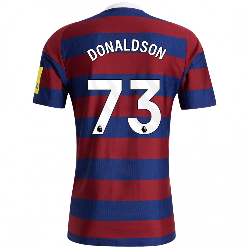 Niño Camiseta Josh Donaldson #73 Burdeos Azul Marino 2ª Equipación 2024/25 La Camisa Perú