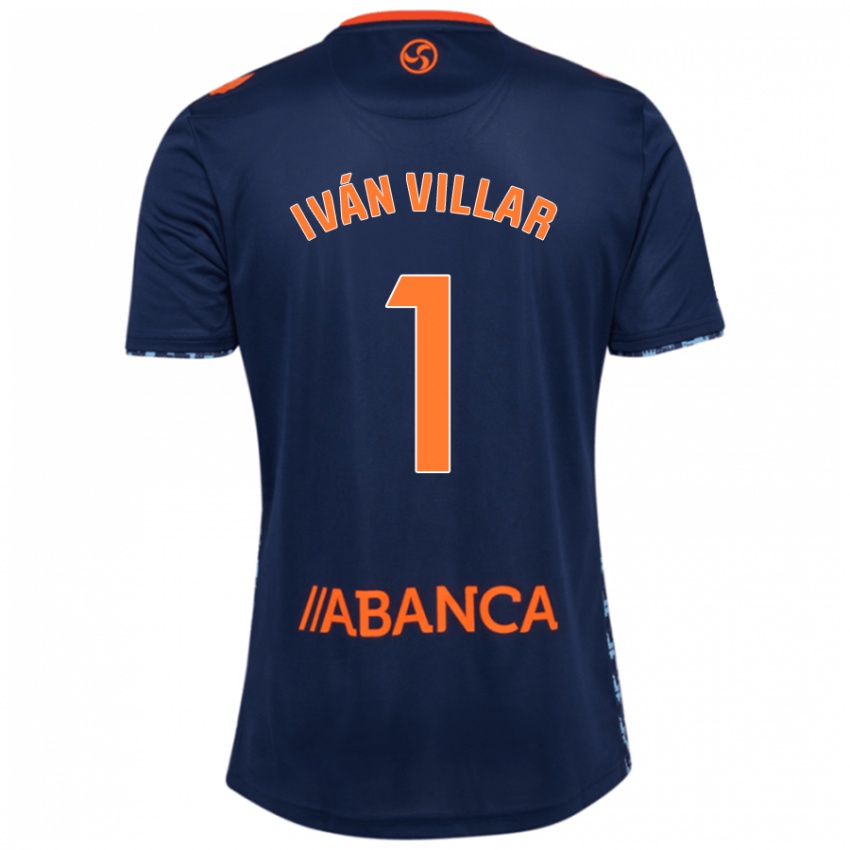 Niño Camiseta Iván Villar #1 Azul Marino 2ª Equipación 2024/25 La Camisa Perú