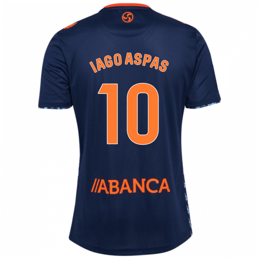 Niño Camiseta Iago Aspas #10 Azul Marino 2ª Equipación 2024/25 La Camisa Perú