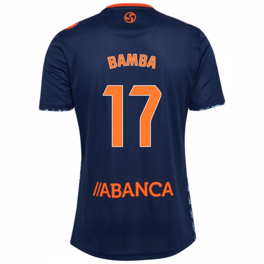 Niño Camiseta Jonathan Bamba #17 Azul Marino 2ª Equipación 2024/25 La Camisa Perú