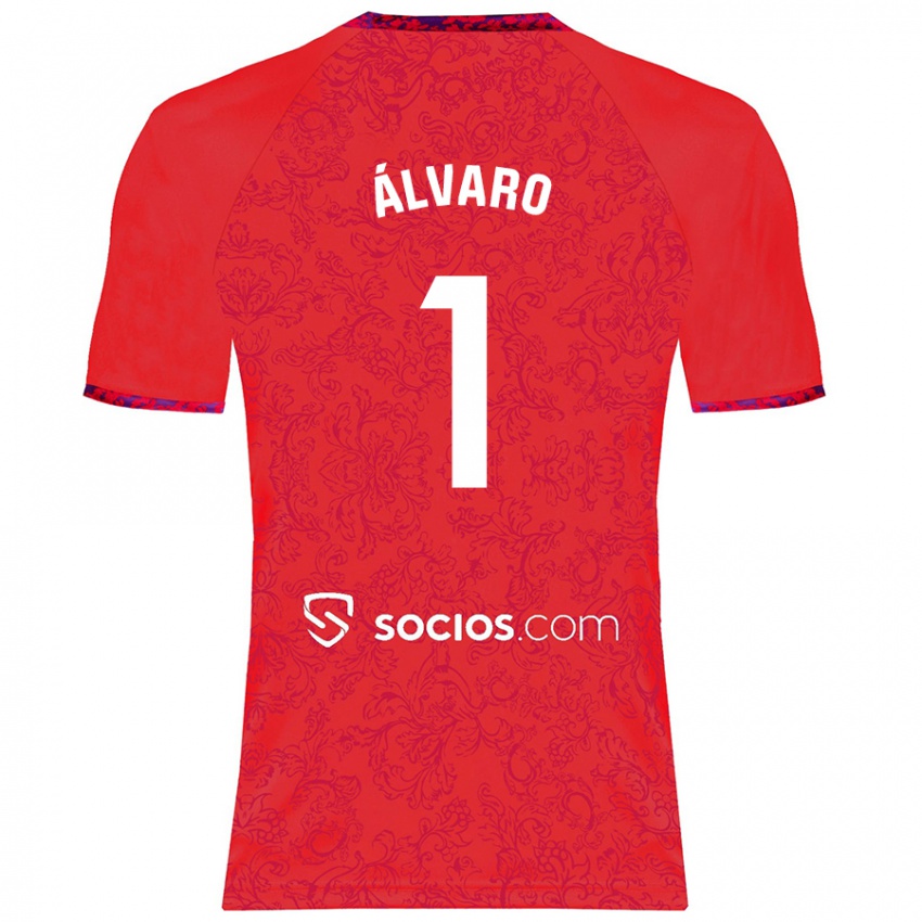 Niño Camiseta Álvaro Fernández #1 Rojo 2ª Equipación 2024/25 La Camisa Perú