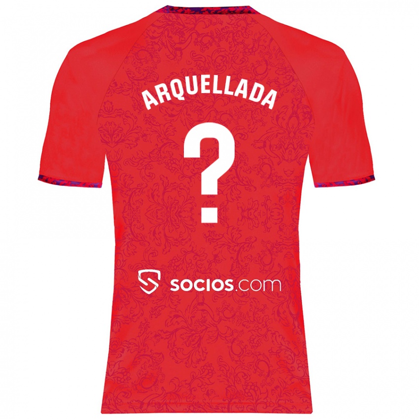 Niño Camiseta Álvaro Arquellada #0 Rojo 2ª Equipación 2024/25 La Camisa Perú