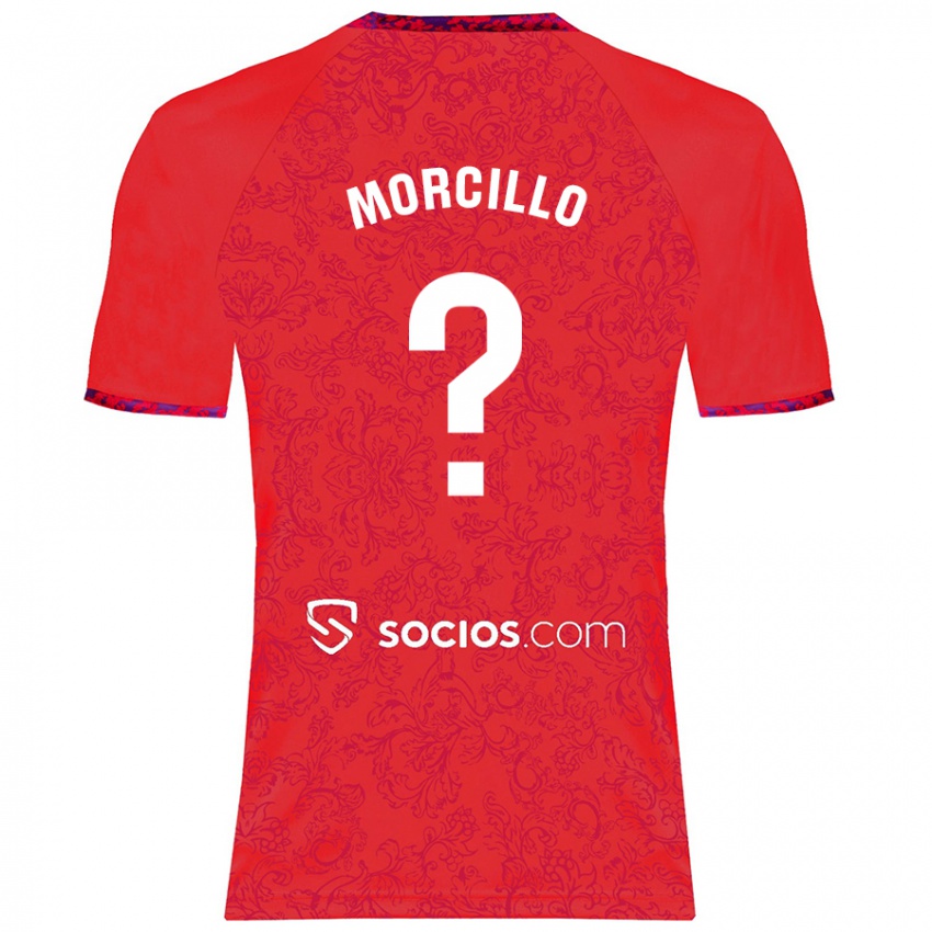 Niño Camiseta Raquel Morcillo #0 Rojo 2ª Equipación 2024/25 La Camisa Perú