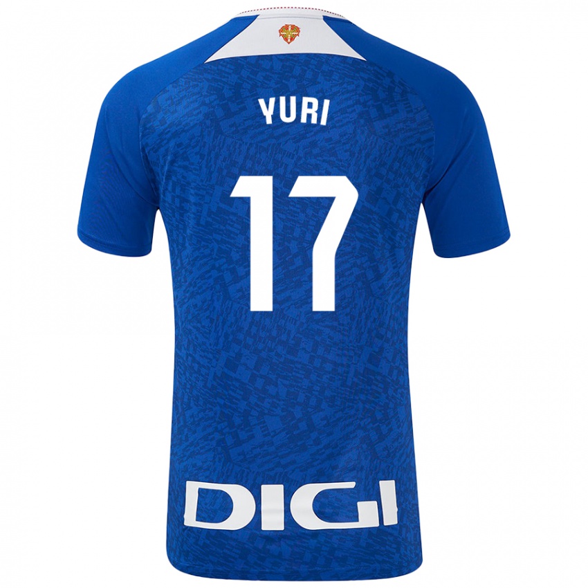 Niño Camiseta Yuri Berchiche #17 Azul Real 2ª Equipación 2024/25 La Camisa Perú