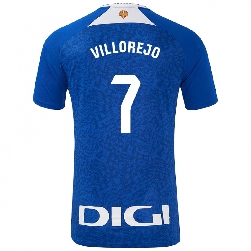 Niño Camiseta Ardaitz Villorejo #7 Azul Real 2ª Equipación 2024/25 La Camisa Perú