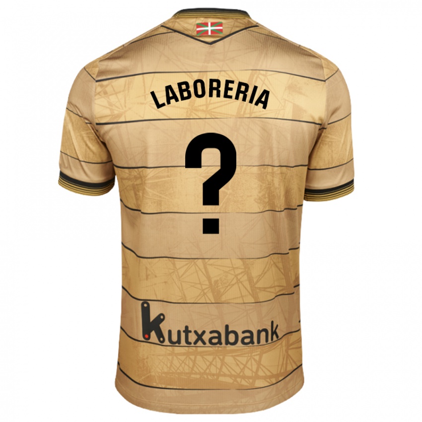 Niño Camiseta Marc Laborería #0 Marrón 2ª Equipación 2024/25 La Camisa Perú