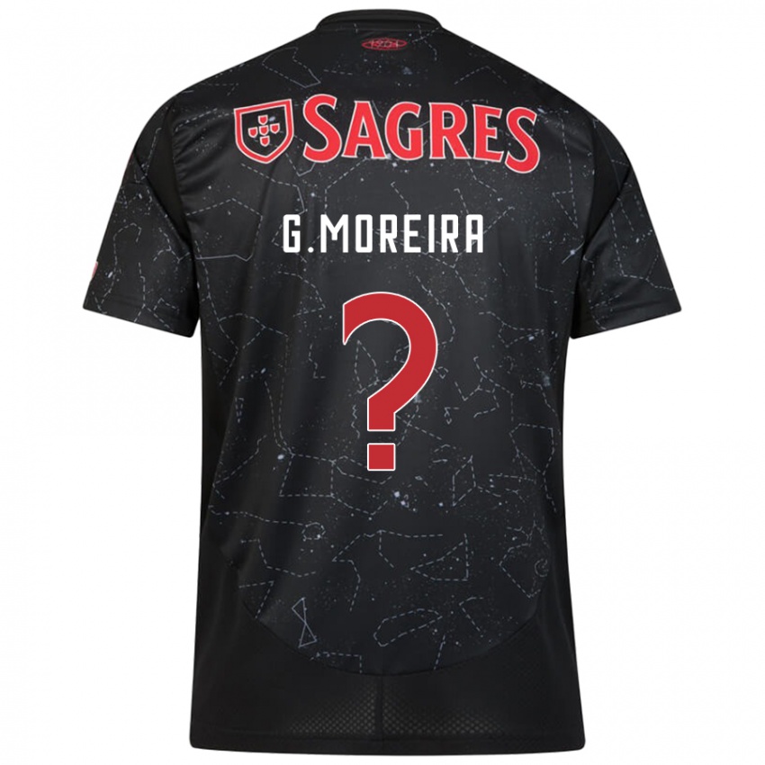 Niño Camiseta Gonçalo Moreira #0 Negro Rojo 2ª Equipación 2024/25 La Camisa Perú