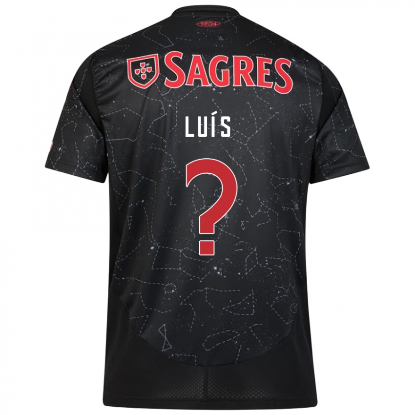 Niño Camiseta António Luís #0 Negro Rojo 2ª Equipación 2024/25 La Camisa Perú