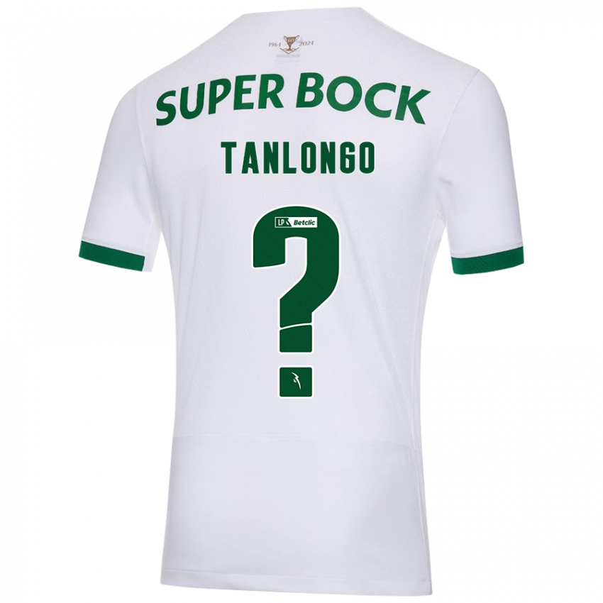 Niño Camiseta Mateo Tanlongo #0 Blanco Verde 2ª Equipación 2024/25 La Camisa Perú