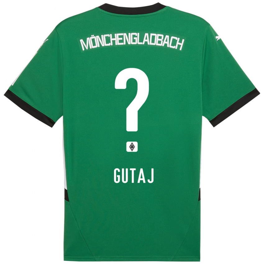 Niño Camiseta Lindsay Gutaj #0 Verde Blanco 2ª Equipación 2024/25 La Camisa Perú