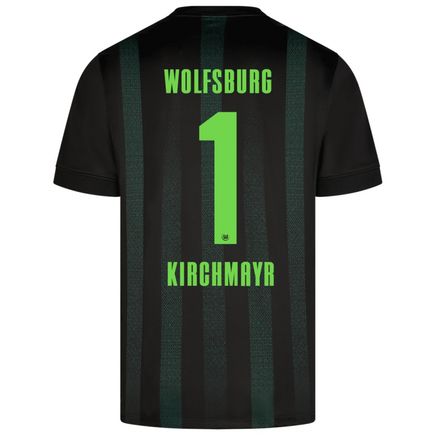 Niño Camiseta Juri Kirchmayr #1 Verde Oscuro 2ª Equipación 2024/25 La Camisa Perú