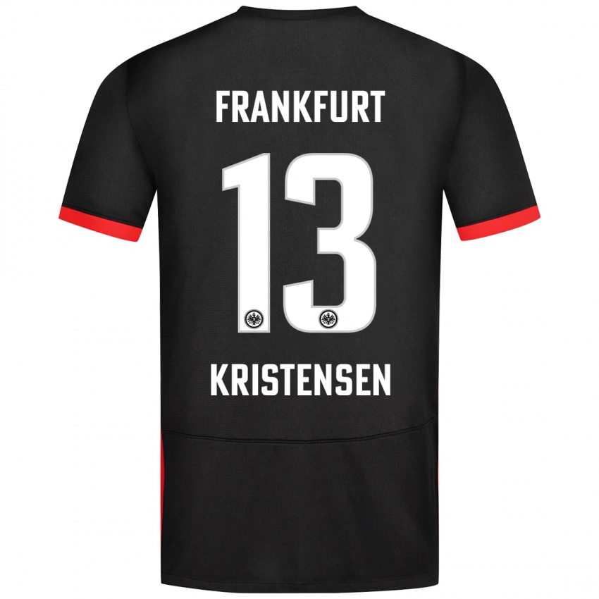 Niño Camiseta Rasmus Kristensen #13 Negro 2ª Equipación 2024/25 La Camisa Perú