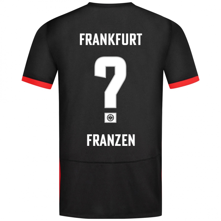 Niño Camiseta Marlon Franzen #0 Negro 2ª Equipación 2024/25 La Camisa Perú