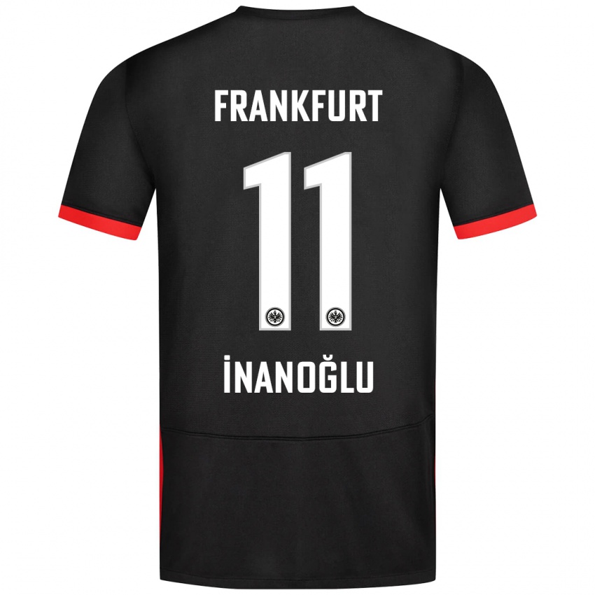 Niño Camiseta Kaan İnanoğlu #11 Negro 2ª Equipación 2024/25 La Camisa Perú